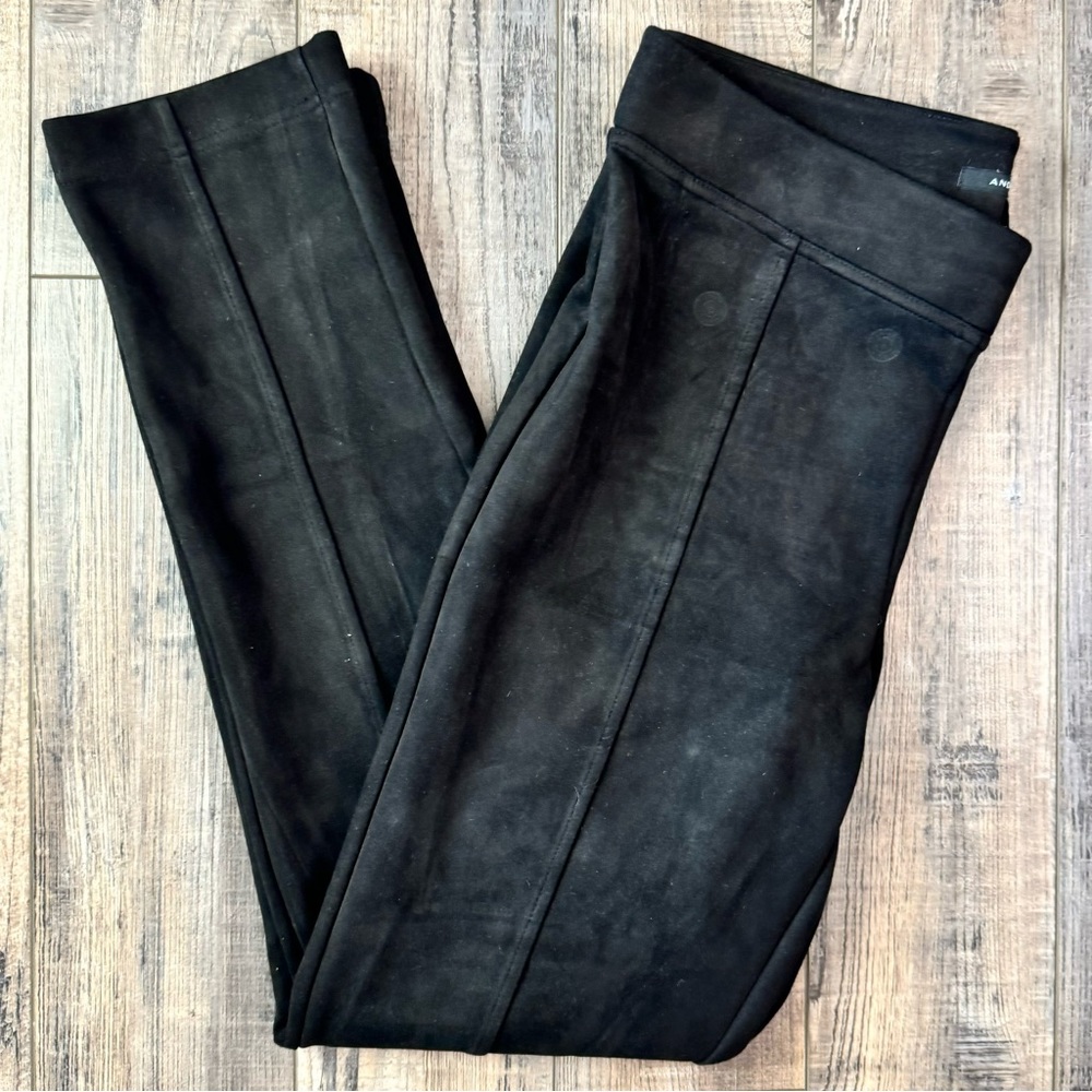 Andrew Marc Faux Suede Pants size M